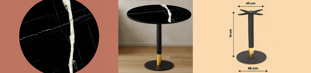 Outdoor Patio Cellulose Fibres and Resins - HPL Coffee Table - From Tabillo