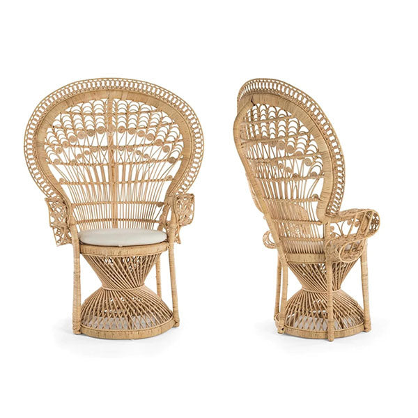 Classic French Bistro Cane & Wicker Furniture - Coffee Chair - Canebelle