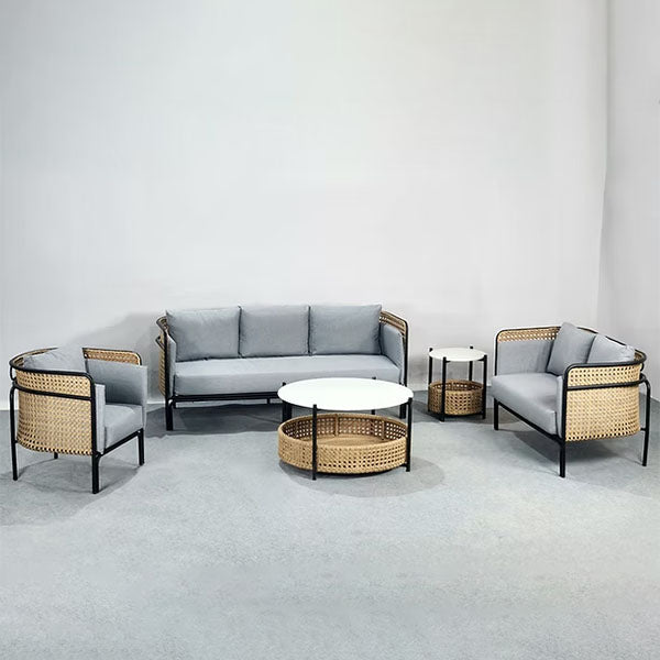 Cane & Rattan Furniture - Sofa Set - Axel