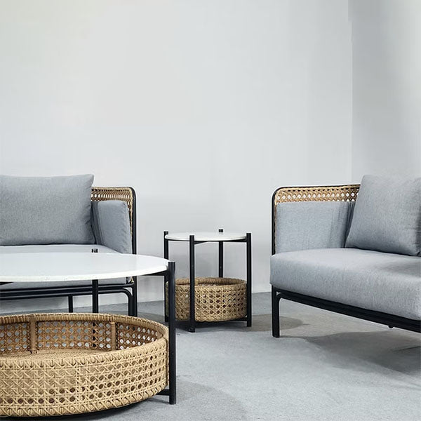 Cane & Rattan Furniture - Sofa Set - Axel