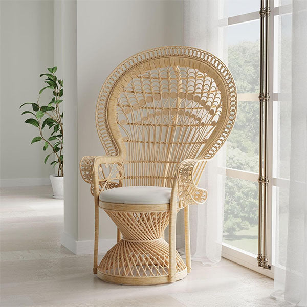 Classic French Bistro Cane & Wicker Furniture - Coffee Chair - Canebelle