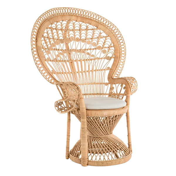 Classic French Bistro Cane & Wicker Furniture - Coffee Chair - Canebelle