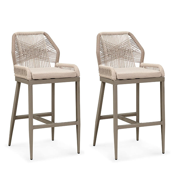 Outdoor Braided & Rope Bar Set - Barlume