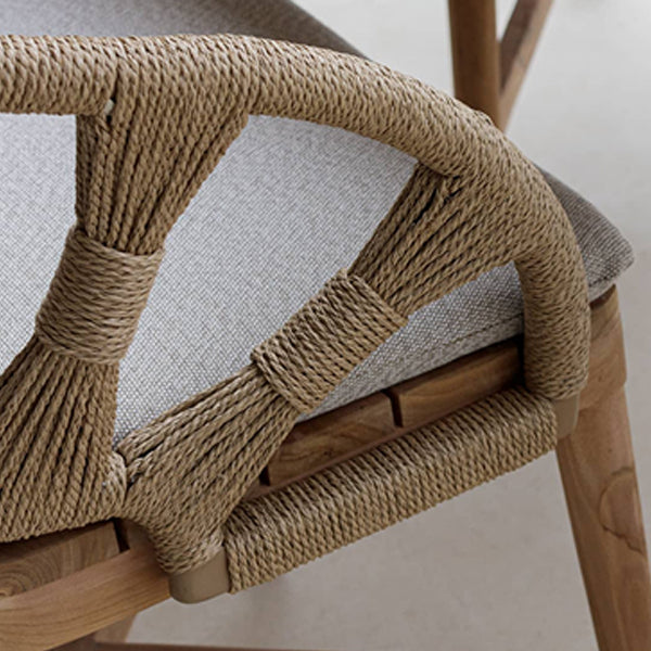 Outdoor Braided & Rope Coffee Set - Coral Reef 03