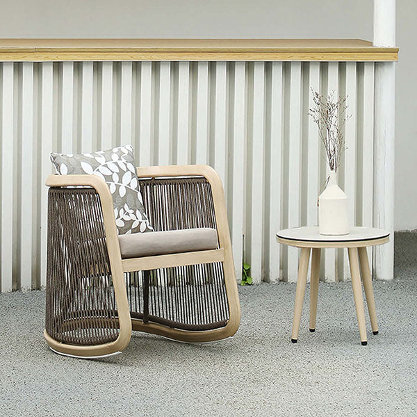 Outdoor Braided & Rope Coffee Set - Javique