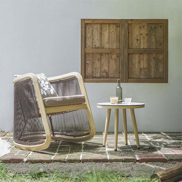 Outdoor Braided & Rope Coffee Set - Javique