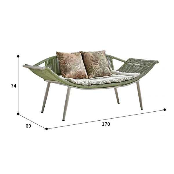 Outdoor Furniture Braid and Rope - Occasional Chair - Stonehill