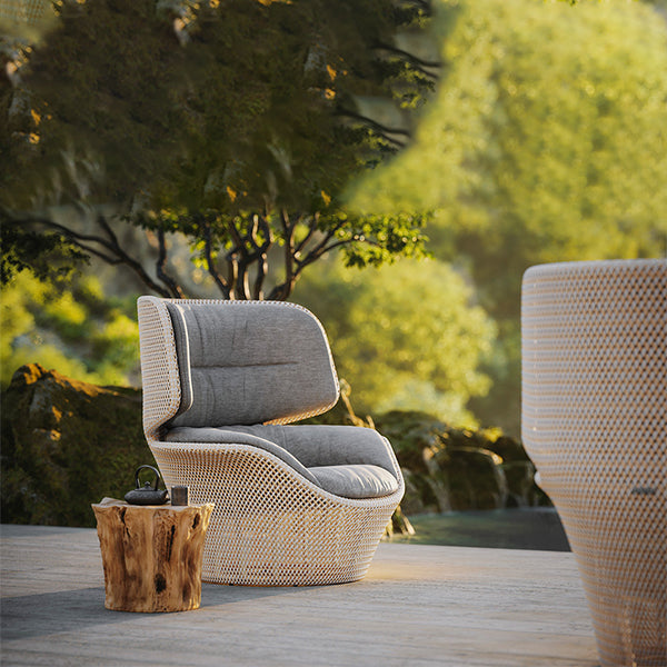 Outdoor Furniture Braid and Rope Chair,Lazy Chair, Rest Chair, Easy Chair, ocassional chair - Senora