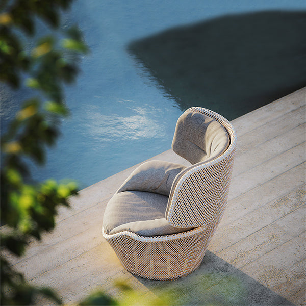 Outdoor Furniture Braid and Rope Chair,Lazy Chair, Rest Chair, Easy Chair, ocassional chair - Senora