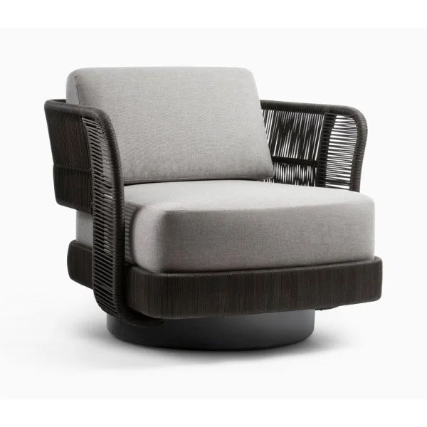 Outdoor Furniture Braid and Rope Chair,Lazy Chair, Rest Chair, Easy Chair, ocassional chair - Vintaro