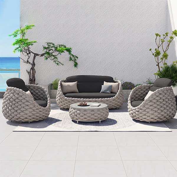 Outdoor Furniture Braided, Rope & Cord, Sofa - Textline