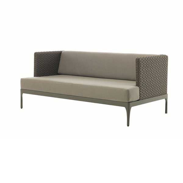 Outdoor Braided & Rope Couch - Fiesta