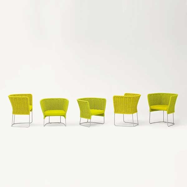 Outdoor Braided & Rope Coffee Set - Pavillion