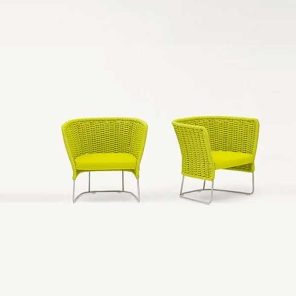 Outdoor Braided & Rope Coffee Set - Pavillion