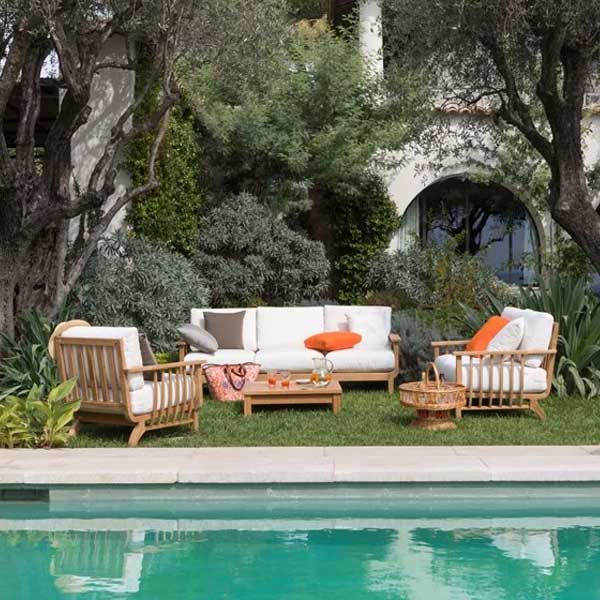 Outdoor Wood - Sofa Set - Chelsea