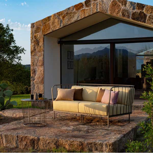 MS Wire Frame Furniture - Sofa Set - Cannole