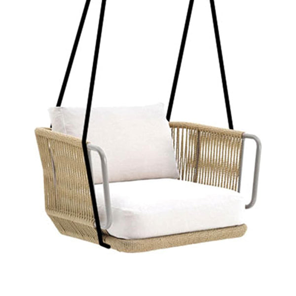 Hanging Swing, Balcony Swing, Garden Swing Chair- Nano Single and Double Seater- With - Stand - Braided & Rope