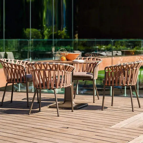 Outdoor Braided & Rope Coffee Set - Fantasia
