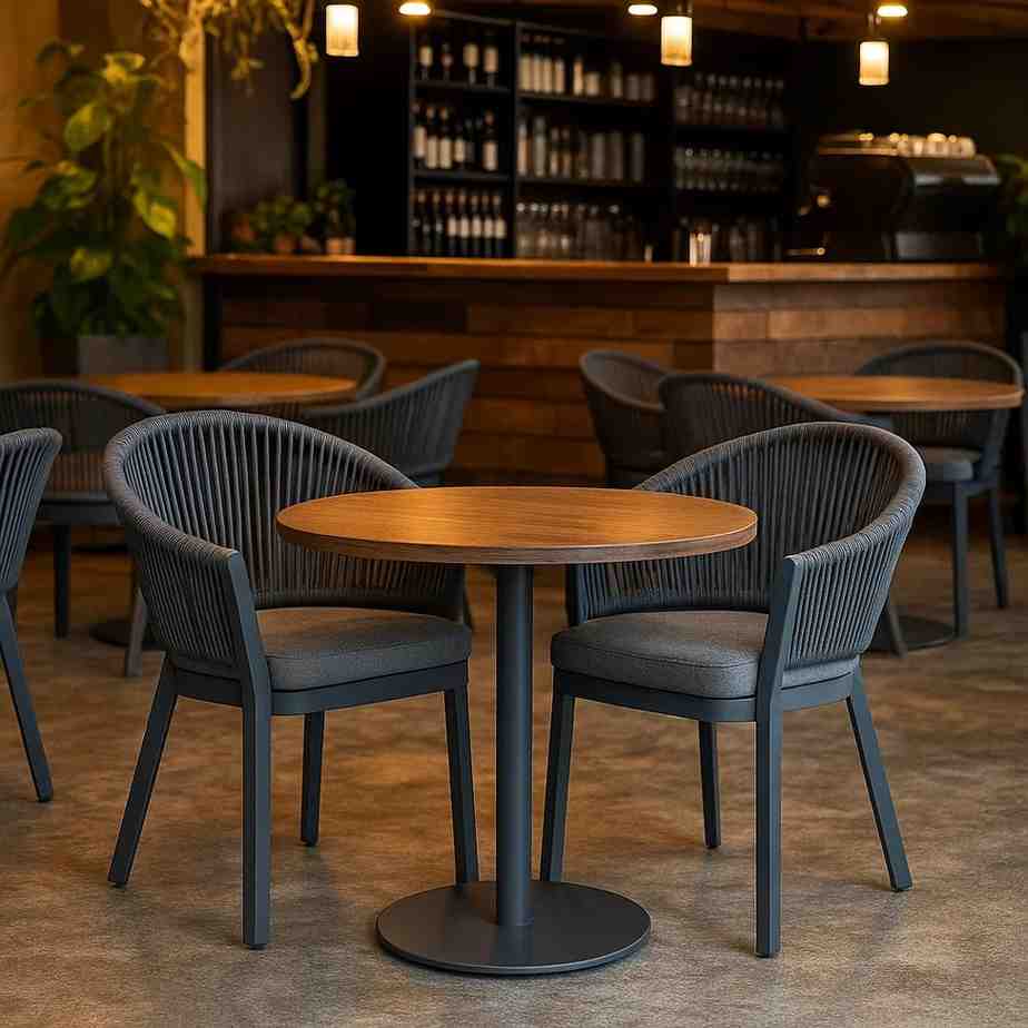 Outdoor Braided & Rope Coffee Set - Marinera