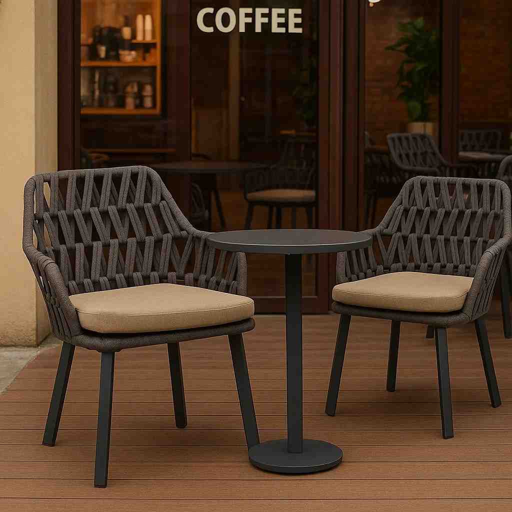 Outdoor Braided & Rope Coffee Set - Twinkle