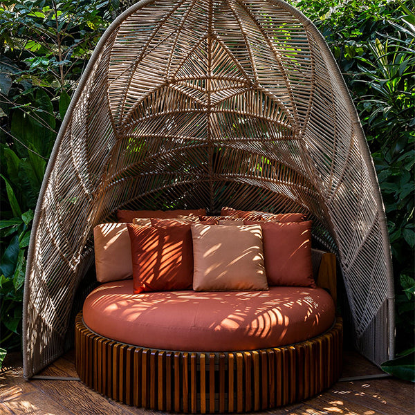 Outdoor Braided & Rope Daybed - Peak 04