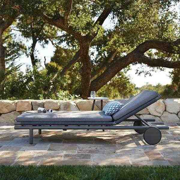 Outdoor Braided & Rope Sunlounger - Antra