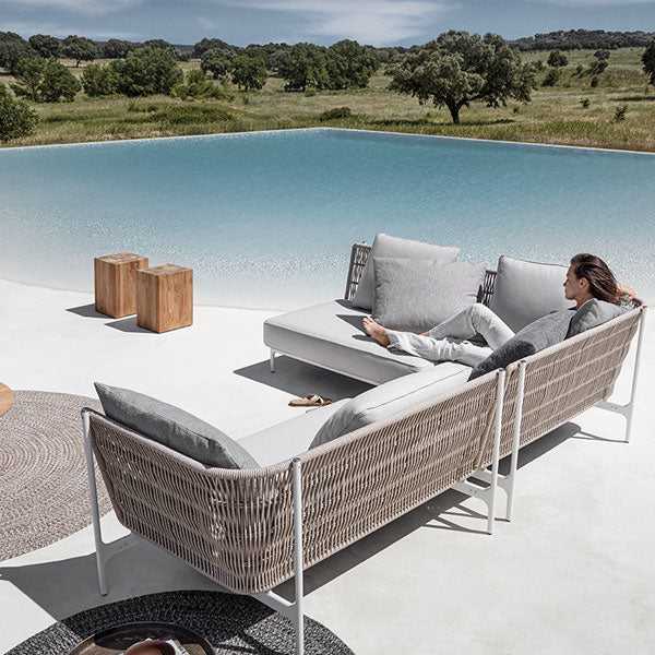 Outdoor Furniture Braided, Rope & Cord, Sofa - Ambiente