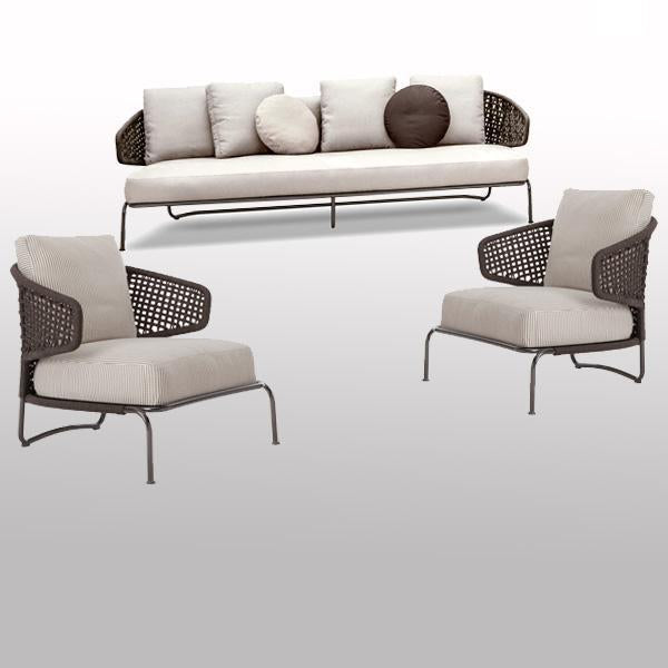 Outdoor Furniture Braided, Rope & Cord, Sofa - Baroque