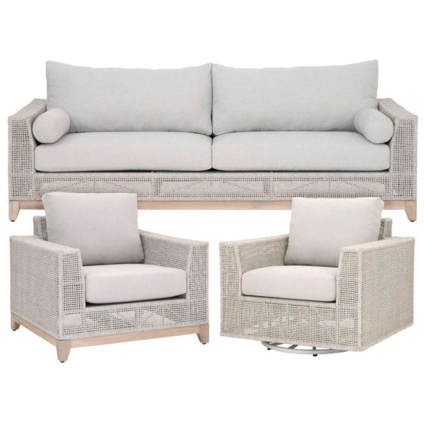 Outdoor Furniture Braided, Rope & Cord, Sofa - Kubos-lux