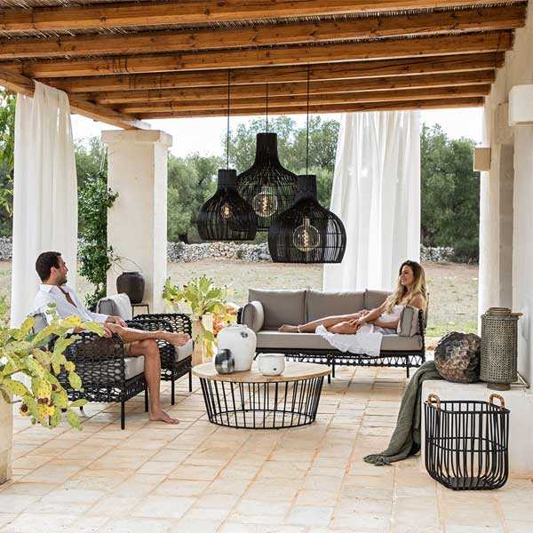 Outdoor Furniture Braided, Rope & Cord, Sofa - Malaga