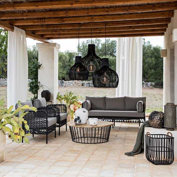Outdoor Furniture Braided, Rope & Cord, Sofa - Malaga