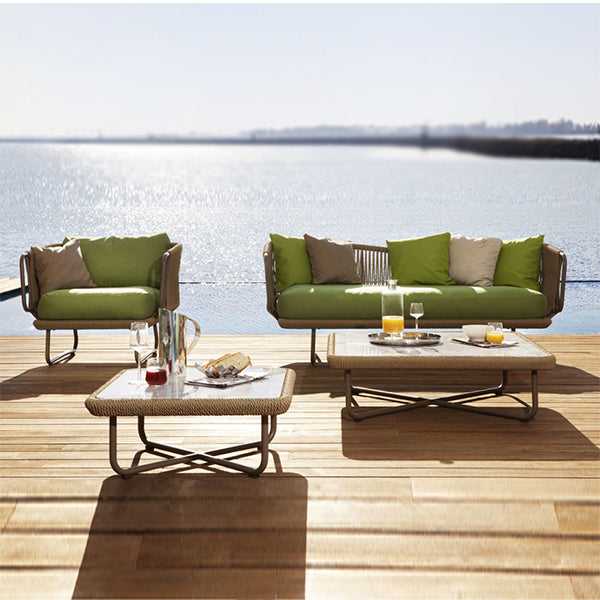 Outdoor Furniture Braided, Rope & Cord, Sofa - Nano