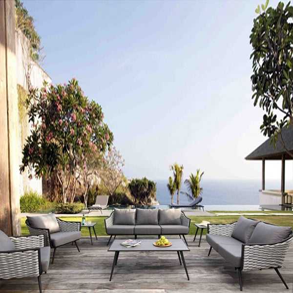Outdoor Furniture  Braided, Rope & Cord, Sofa - Nature