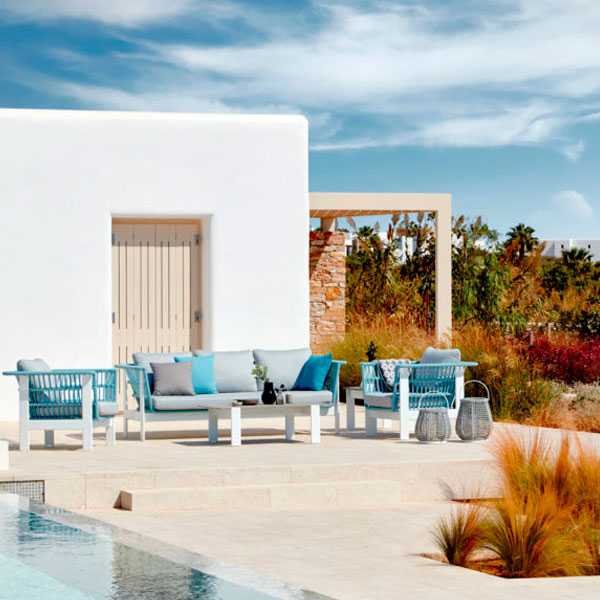 Outdoor Furniture  Braided, Rope & Cord, Sofa - Ocean