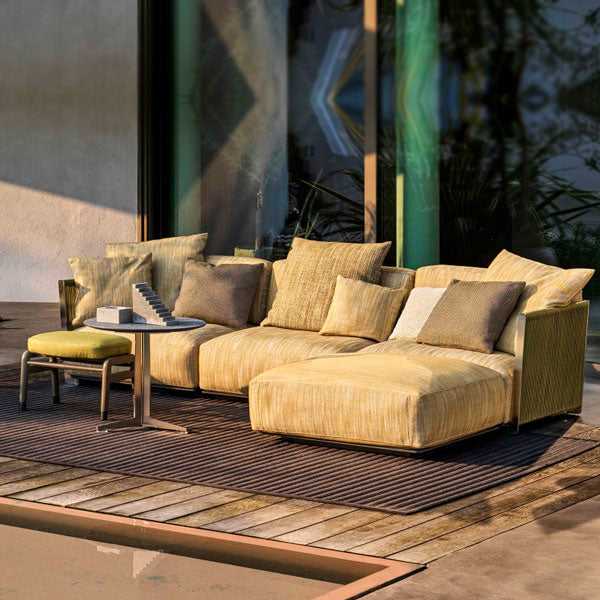 Outdoor Furniture Braided, Rope & Cord, Sofa - Platine