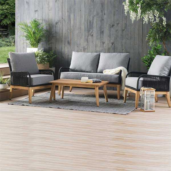 Outdoor Furniture Braided, Rope & Cord, Sofa - Swedish
