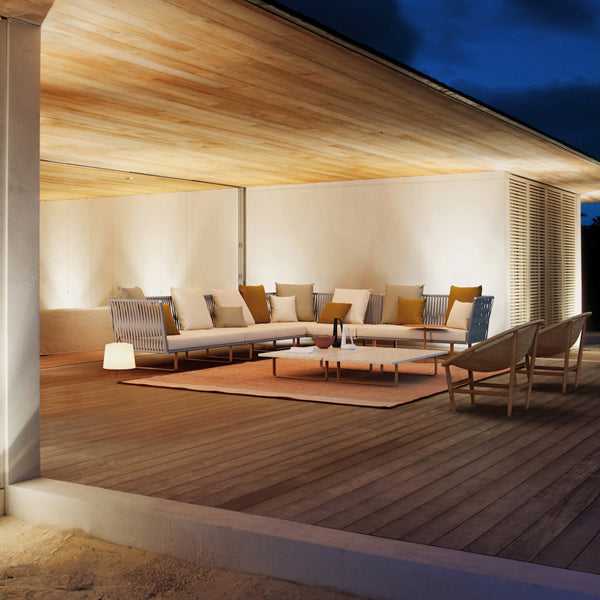 Outdoor Furniture  Braided & Rope Sofa - Undulate