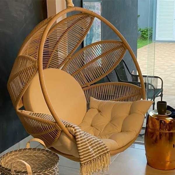 Outdoor Furniture Braided & Rope Swing - Amo