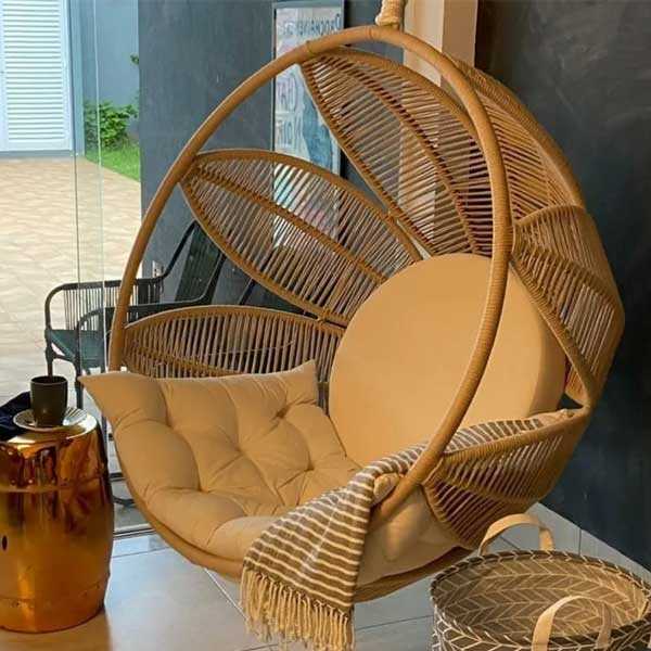 Outdoor Furniture Braided & Rope Swing - Amo
