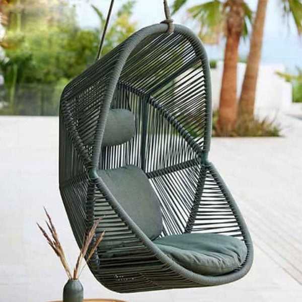 Outdoor Furniture Braided & Rope Swing -  Aurora