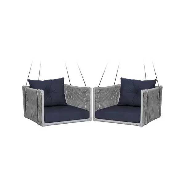 Outdoor Furniture Braided & Rope Swing - Estolen