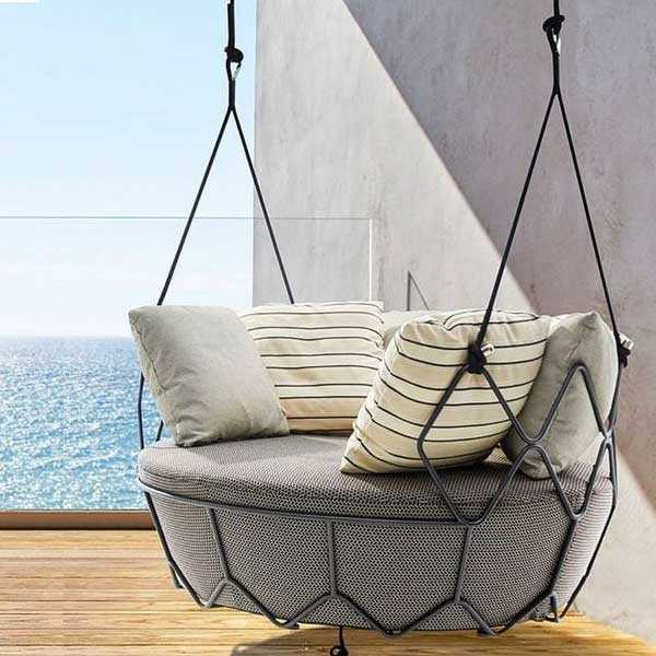 Outdoor Furniture Braided & Rope Swing - Gravity Mini