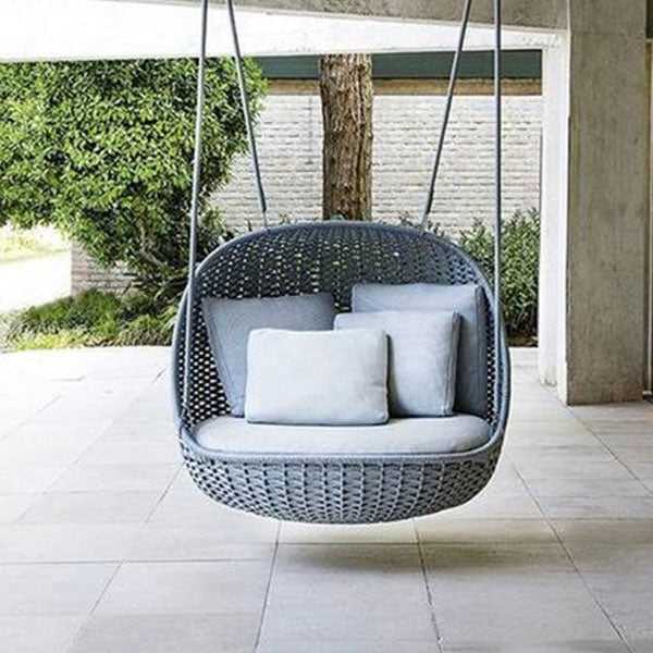 Outdoor Furniture Braided & Rope Swing - Kettlebell