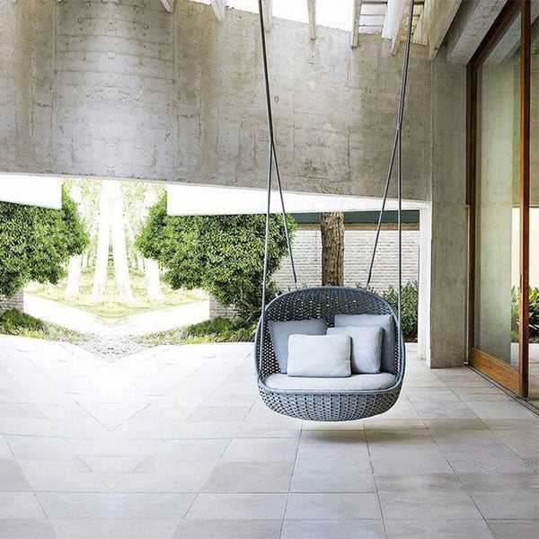 Outdoor Furniture Braided & Rope Swing - Kettlebell