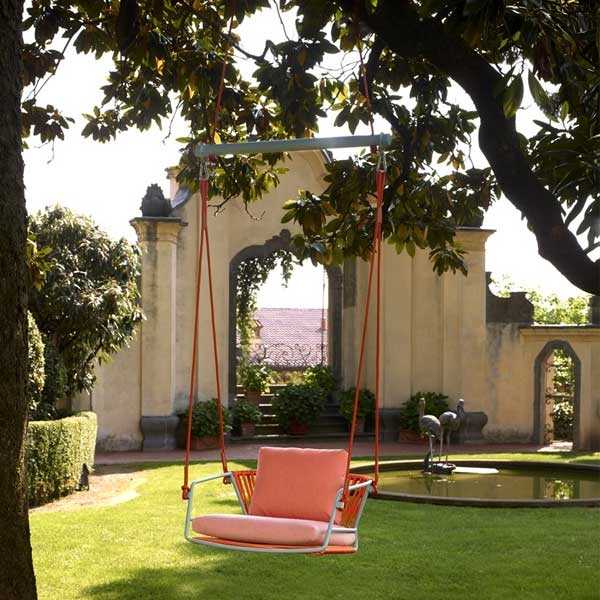 Outdoor Furniture Braided & Rope Swing - Marcello