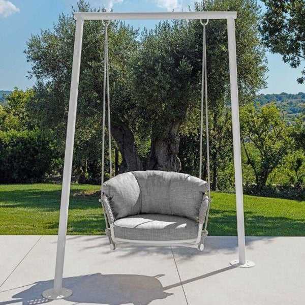 Outdoor Furniture Braided & Rope Swing - Moonlight