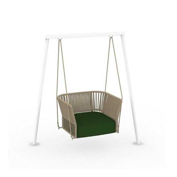 Outdoor Furniture Braided & Rope Swing - Nature