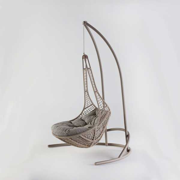 Outdoor Furniture Braided & Rope Swing - Valerie