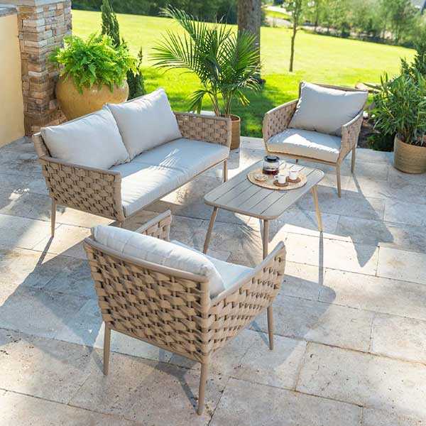 Outdoor Furniture Furniture Braided, Rope & Cord, Sofa - Imenain