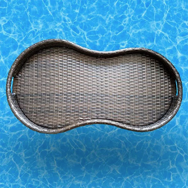 Outdoor Wicker Floating Tray - Solstice